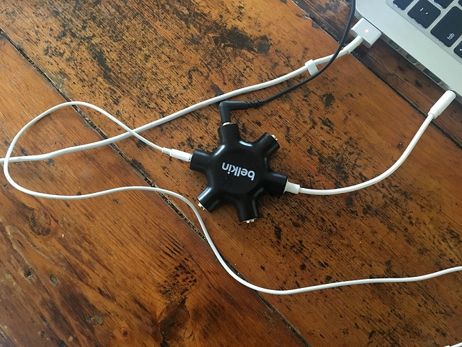 Headphone Audio Splitter